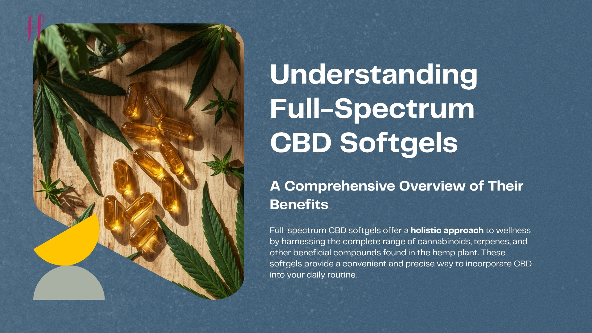Full-Spectrum CBD Softgels